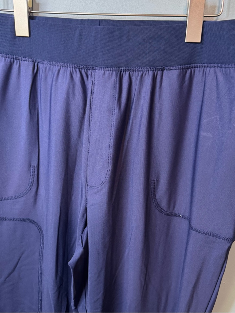 Infinity by Cherokee NWT Navy Kinetic Knit Scrub Pants - Men’s Large - Picture 4 of 16